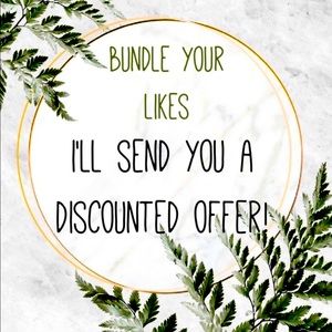 Bundle 2 or more for discounts